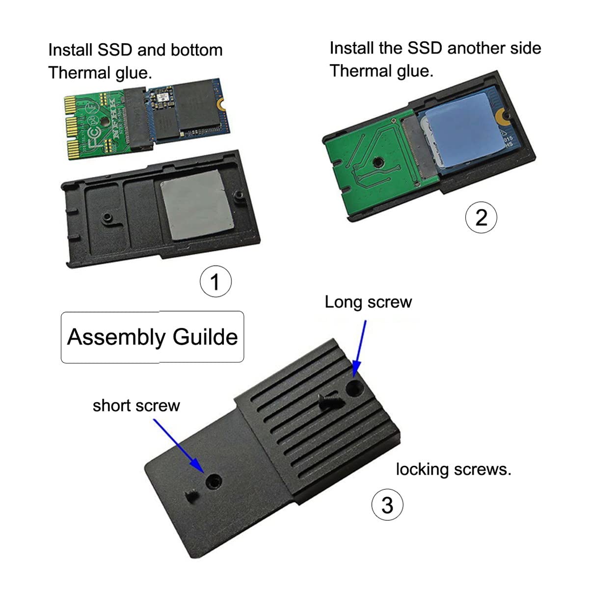 Foto 7 pulgar | Adaptador Cablecc M.2 Nvme 2230 M-key Ssd A Cf-express Type-b - Venta Internacional.