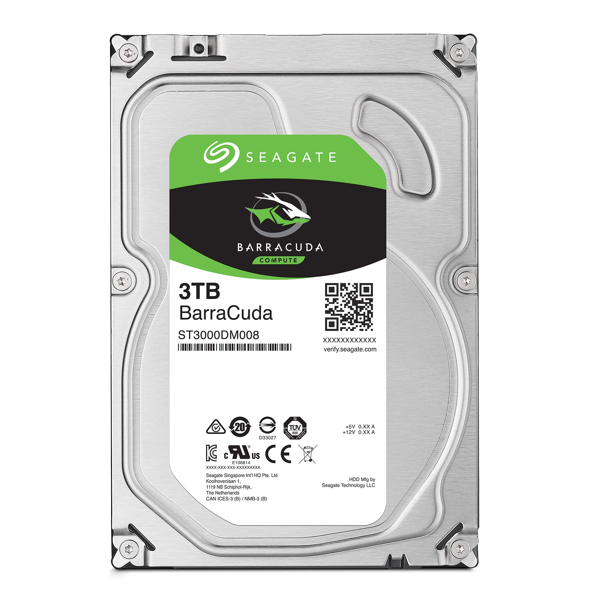 Foto 3 pulgar | Disco Duro Interno Seagate Barracuda 3tb Sata 3.5'' - Venta Internacional.