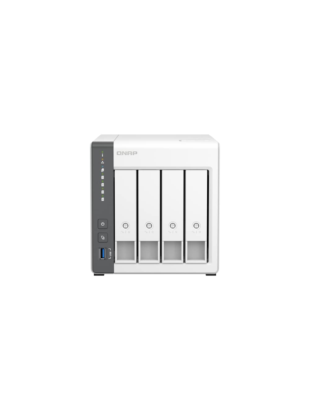 Foto 3 | Almacenamiento Conectado A La Red Nas Qnap Ts-433-4g-us De 4 Bahías - Venta Internacional.