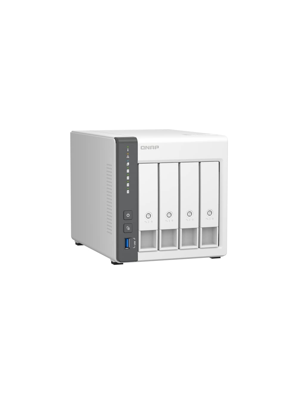 Foto 4 | Almacenamiento Conectado A La Red Nas Qnap Ts-433-4g-us De 4 Bahías - Venta Internacional.