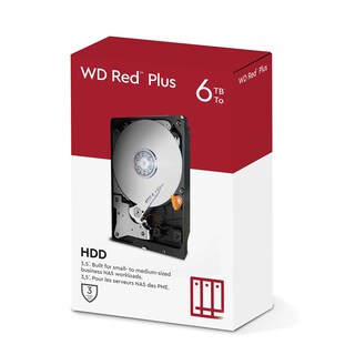 Foto 2 | Disco Duro Western Digital Wd Red Plus De 6 Tb, 3,5'', Sata, 6 Gb/s - Venta Internacional.