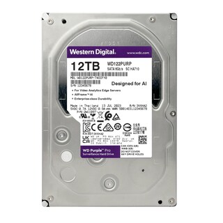 Foto 3 | Disco Duro Western Digital Wd Purple Pro 12 Tb Sata 6 Gb/s - Venta Internacional.