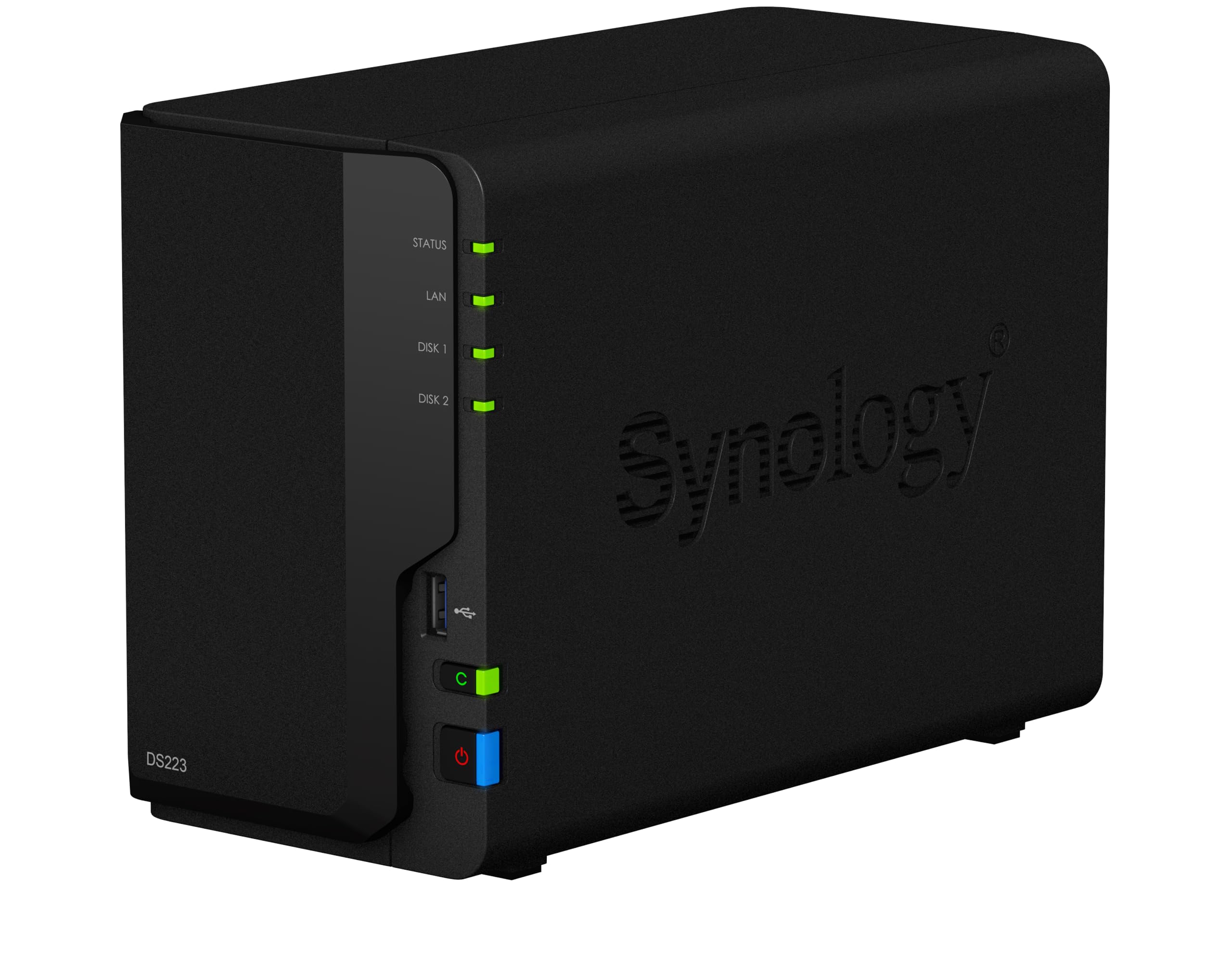 Foto 6 pulgar | Almacenamiento Conectado A Red (nas) Synology Ds223 De 2 Bahías - Venta Internacional.