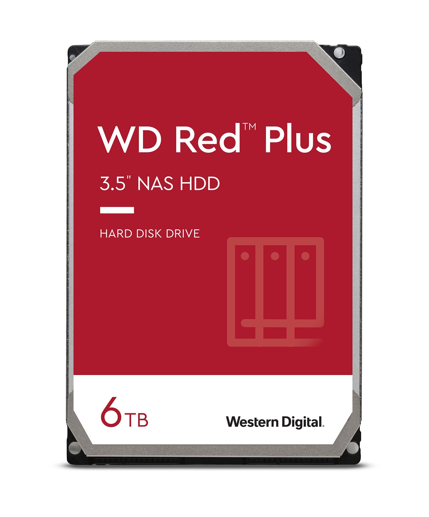 Foto 2 pulgar | Disco Duro Western Digital Wd Red Plus De 6 Tb, 3,5'', Sata, 6 Gb/s - Venta Internacional.