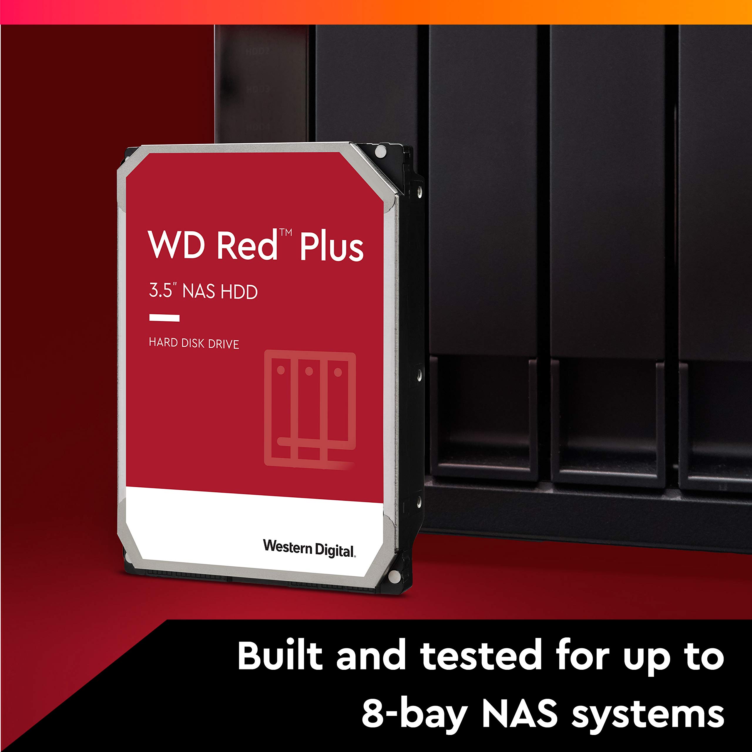 Foto 3 | Disco Duro Western Digital Wd Red Plus De 6 Tb, 3,5'', Sata, 6 Gb/s - Venta Internacional.