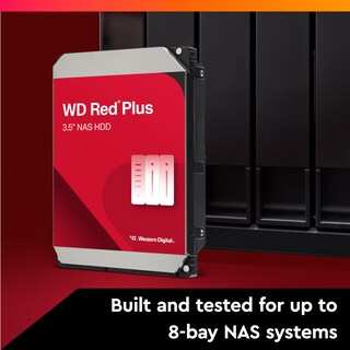 Foto 3 | Disco Duro Western Digital Wd Red Plus De 3 Tb, 3,5'', Sata, 6 Gb/s - Venta Internacional.