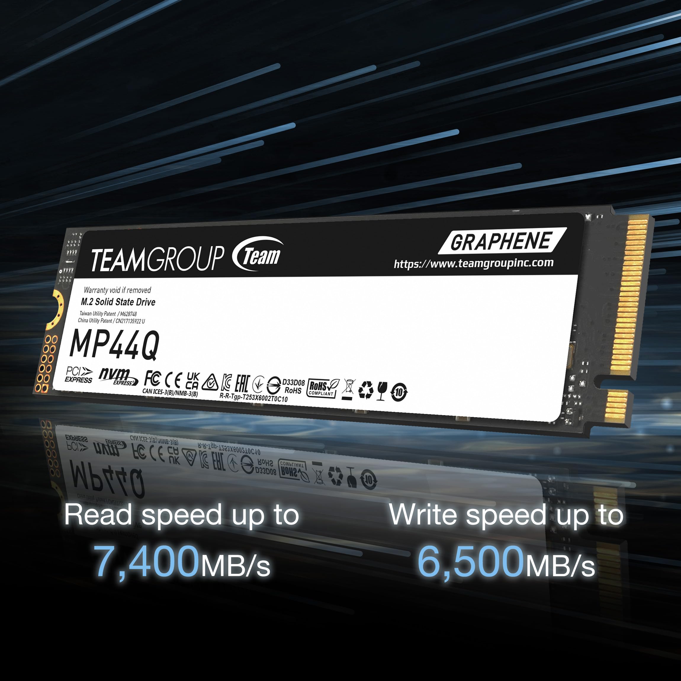 Foto 4 pulgar | Ssd Teamgroup Mp44q M.2 2280 Pcie 4.0 De 2 Tb Con Nvme - Venta Internacional.