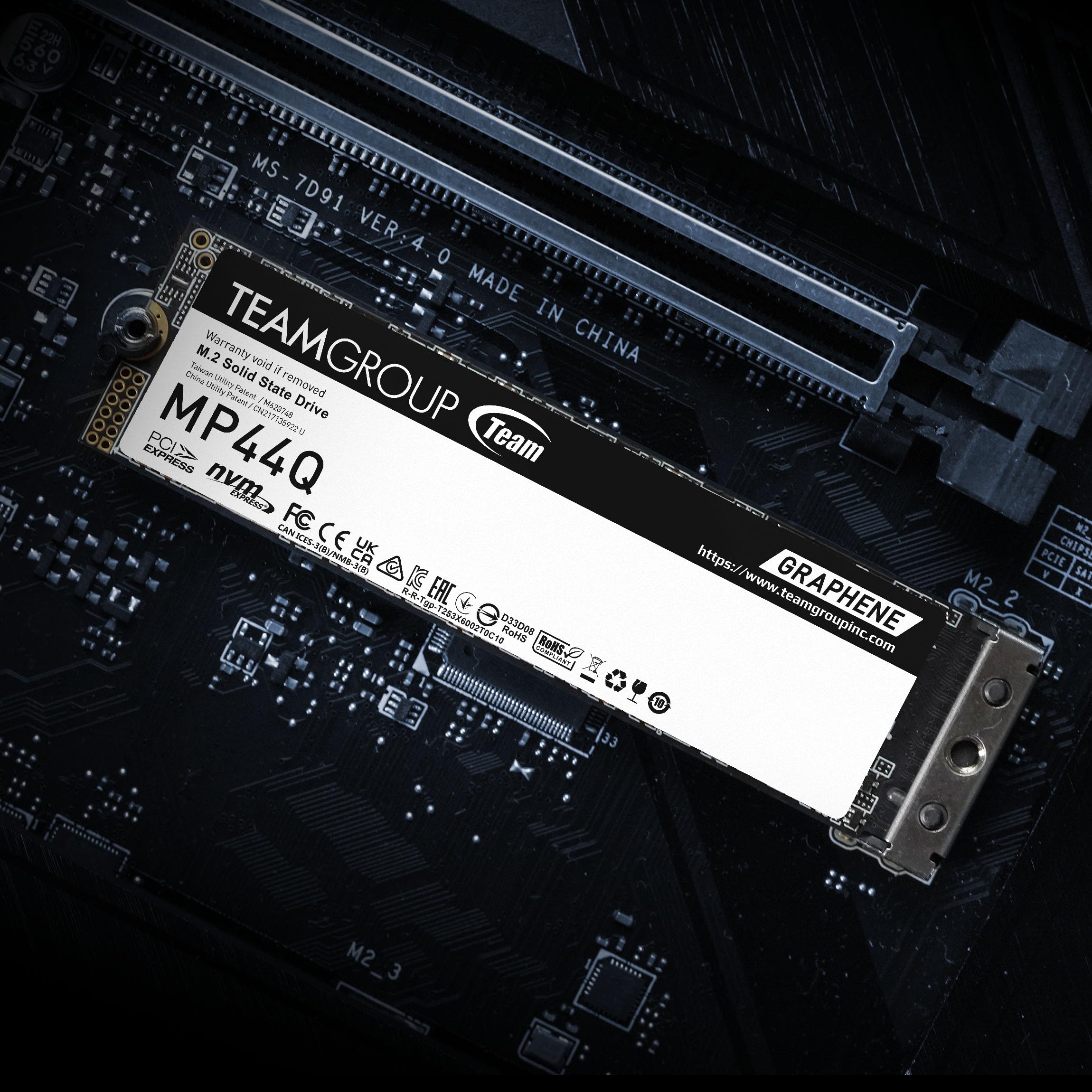 Foto 4 | Ssd Teamgroup Mp44q M.2 2280 Pcie 4.0 De 2 Tb Con Nvme - Venta Internacional.