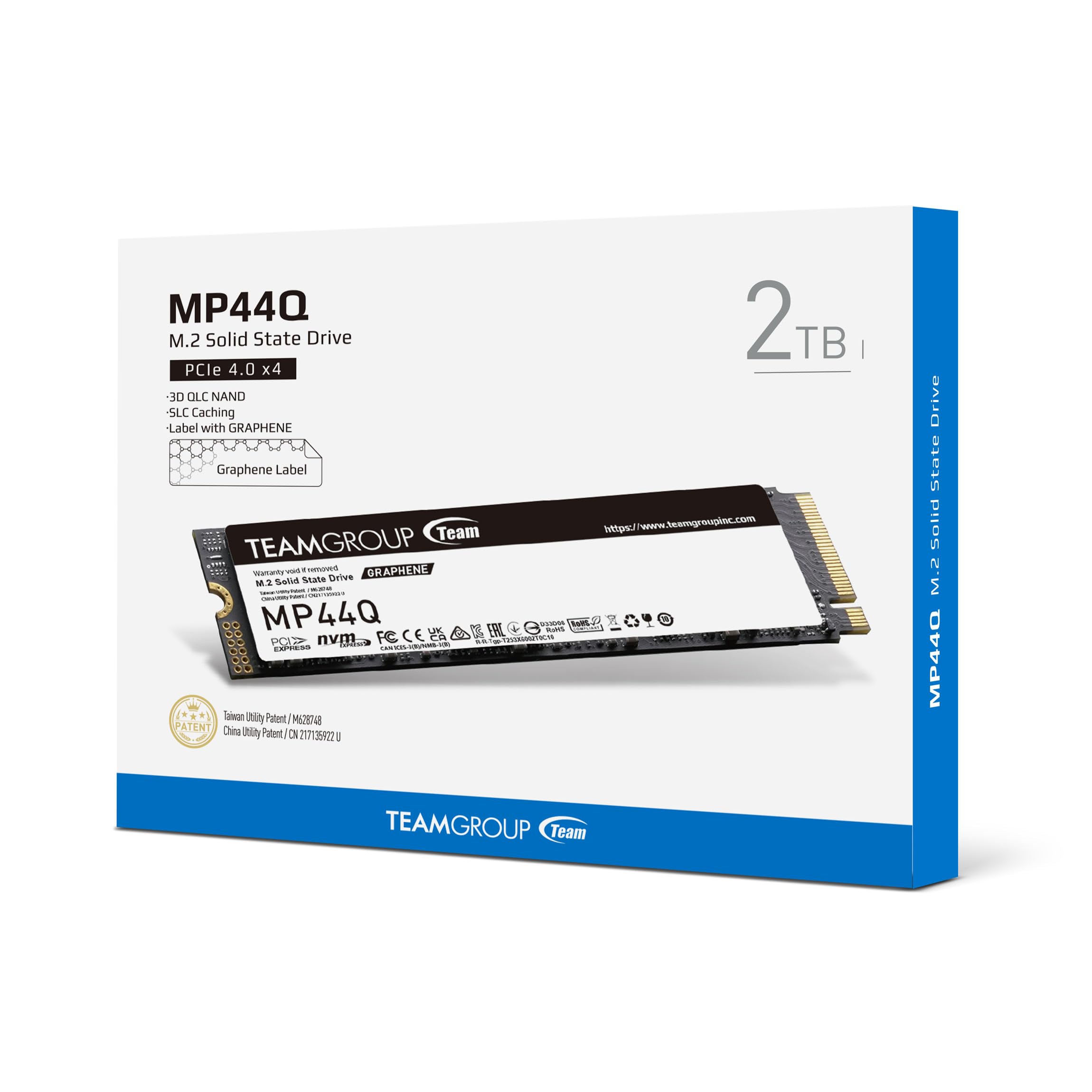 Foto 6 | Ssd Teamgroup Mp44q M.2 2280 Pcie 4.0 De 2 Tb Con Nvme - Venta Internacional.