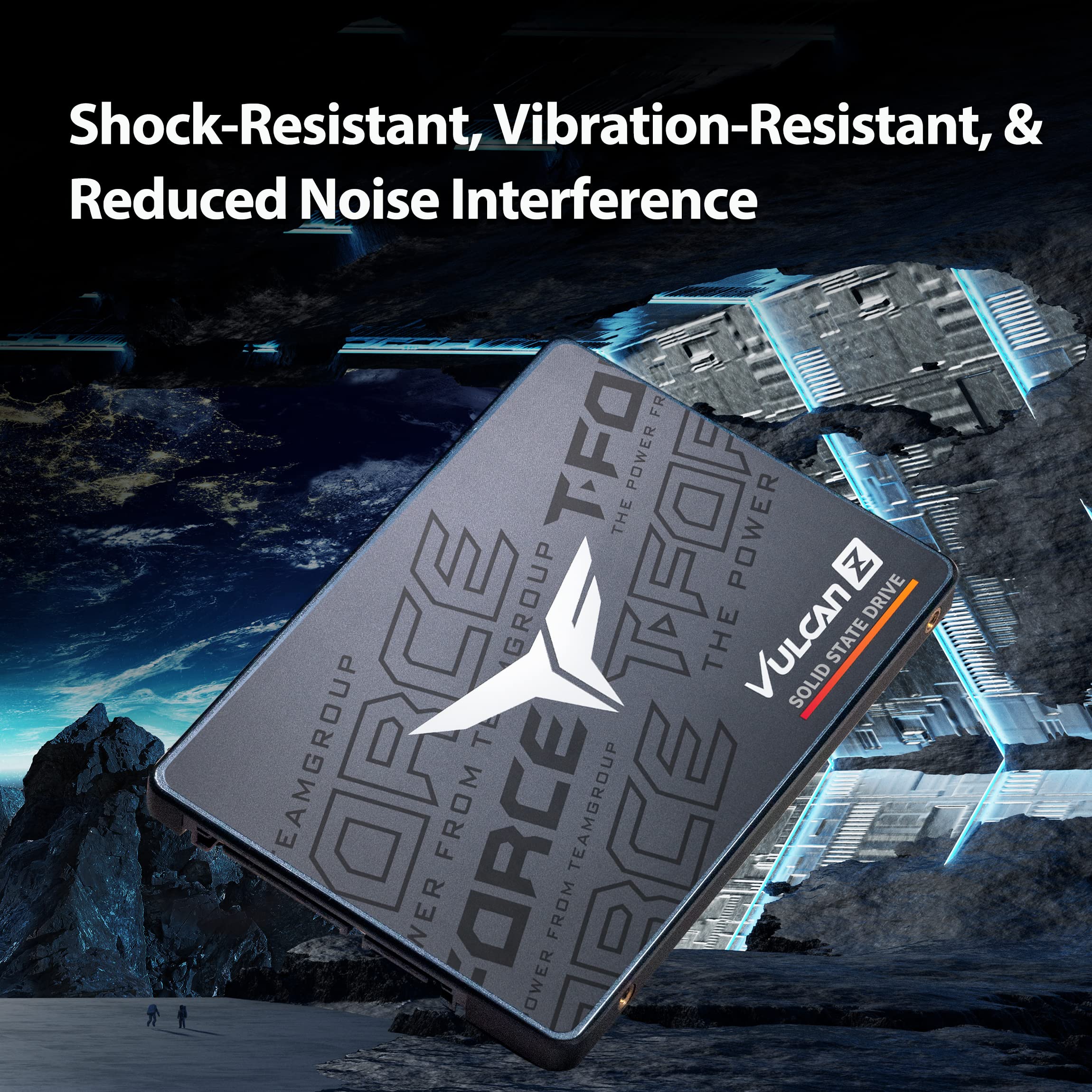 Foto 6 pulgar | Unidad De Estado Sólido Ssd Teamgroup T-force Vulcan Z 1tb Sata Iii - Venta Internacional.