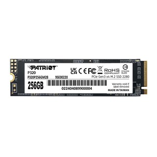 Foto 1 | Ssd Patriot P320 De 256 Gb Interno - Nvme Pcie Gen 3x4 M.2 - Venta Internacional.