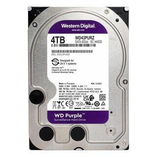 Foto 2 | Disco Duro Western Digital Wd Purple 4 Tb Sata 6 Gb/s 3.5'' - Venta Internacional.