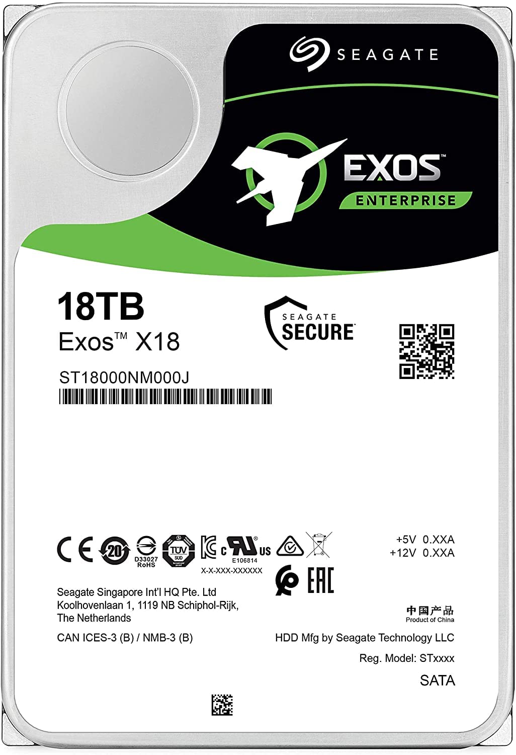 Foto 4 | Disco Duro Seagate Exos X18 18 Tb Enterprise 3,5'' Sata 6gb/s - Venta Internacional.