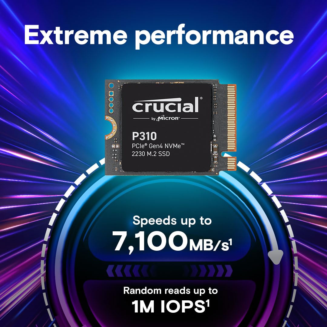 Foto 3 pulgar | Ssd Crucial New 2024 P310 Pcie Gen4 2230 Nvme M.2 De 2 Tb - Venta Internacional.