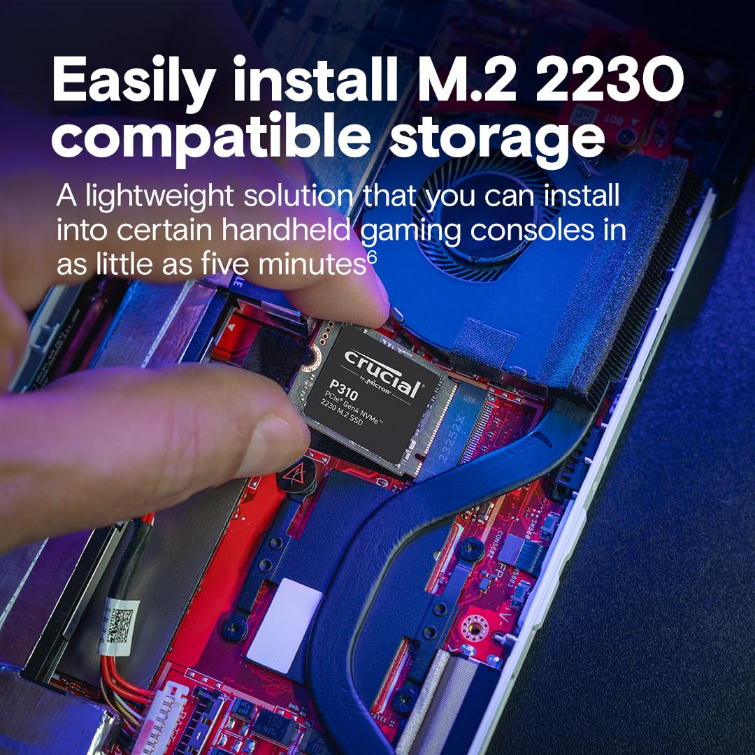 Foto 7 pulgar | Ssd Crucial New 2024 P310 Pcie Gen4 2230 Nvme M.2 De 2 Tb - Venta Internacional.