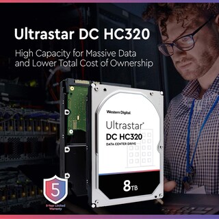 Foto 4 | Disco Duro Western Digital Ultrastar Dc Hc320 8 Tb Sata 3.5 - Venta Internacional.