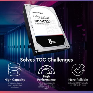 Foto 5 | Disco Duro Western Digital Ultrastar Dc Hc320 8 Tb Sata 3.5 - Venta Internacional.