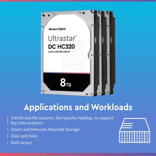 Foto 6 | Disco Duro Western Digital Ultrastar Dc Hc320 8 Tb Sata 3.5 - Venta Internacional.