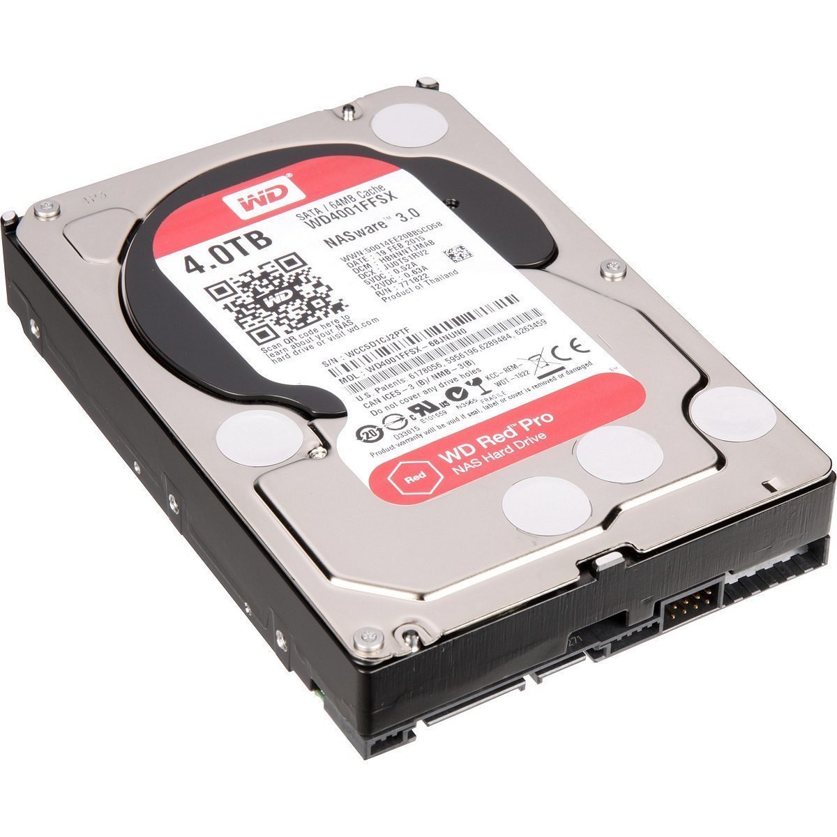 Disco Duro Western Digital Wd Red Pro 4tb Sata 3.5 - Venta Internacional.