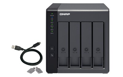 Foto 1 | Almacenamiento Con Conexión Directa (das) Qnap Tr-004 Usb Tipo C De 4 Bahías - Venta Internacional.