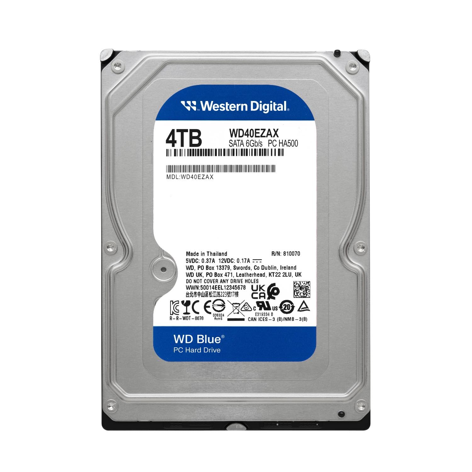 Foto 2 | Disco Duro Interno Western Digital Wd Blue 4tb 3.5'' - Venta Internacional.