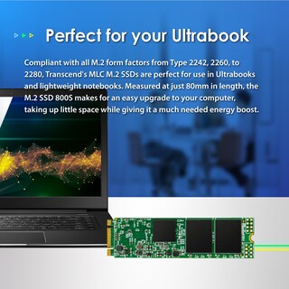 Foto 2 | Unidad De Estado Sólido Transcend Mts800 256gb Sata Iii 6gb/s - Venta Internacional.