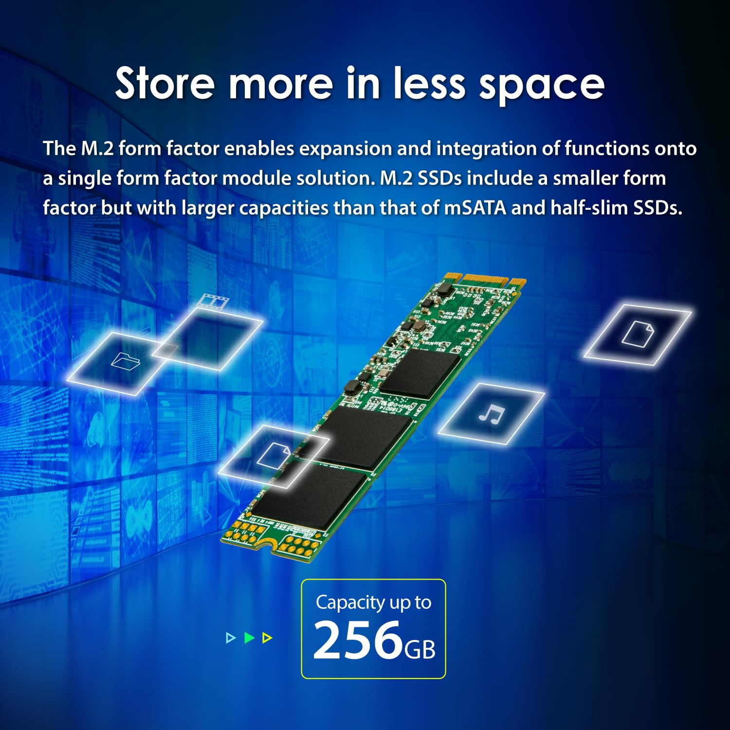 Foto 3 | Unidad De Estado Sólido Transcend Mts800 256gb Sata Iii 6gb/s - Venta Internacional.
