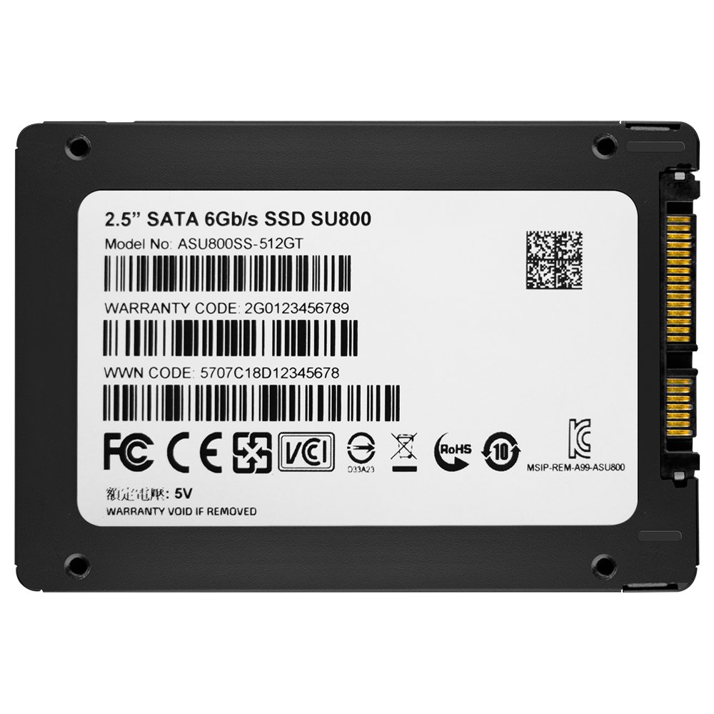 Foto 6 pulgar | Unidad De Estado Sólido Adata Su800 512gb 3d-nand Sata Iii 2.5'' - Venta Internacional.