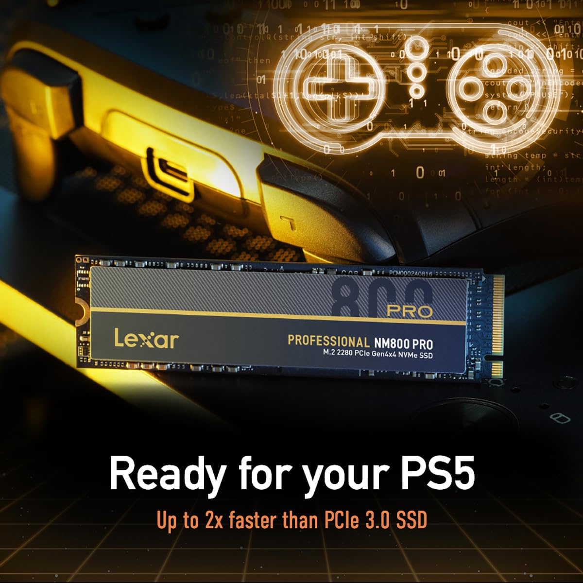 Foto 4 pulgar | Ssd Lexar Professional Nm800 Pro Pcie Gen4 Nvme M.2 2280 De 2 Tb - Venta Internacional.