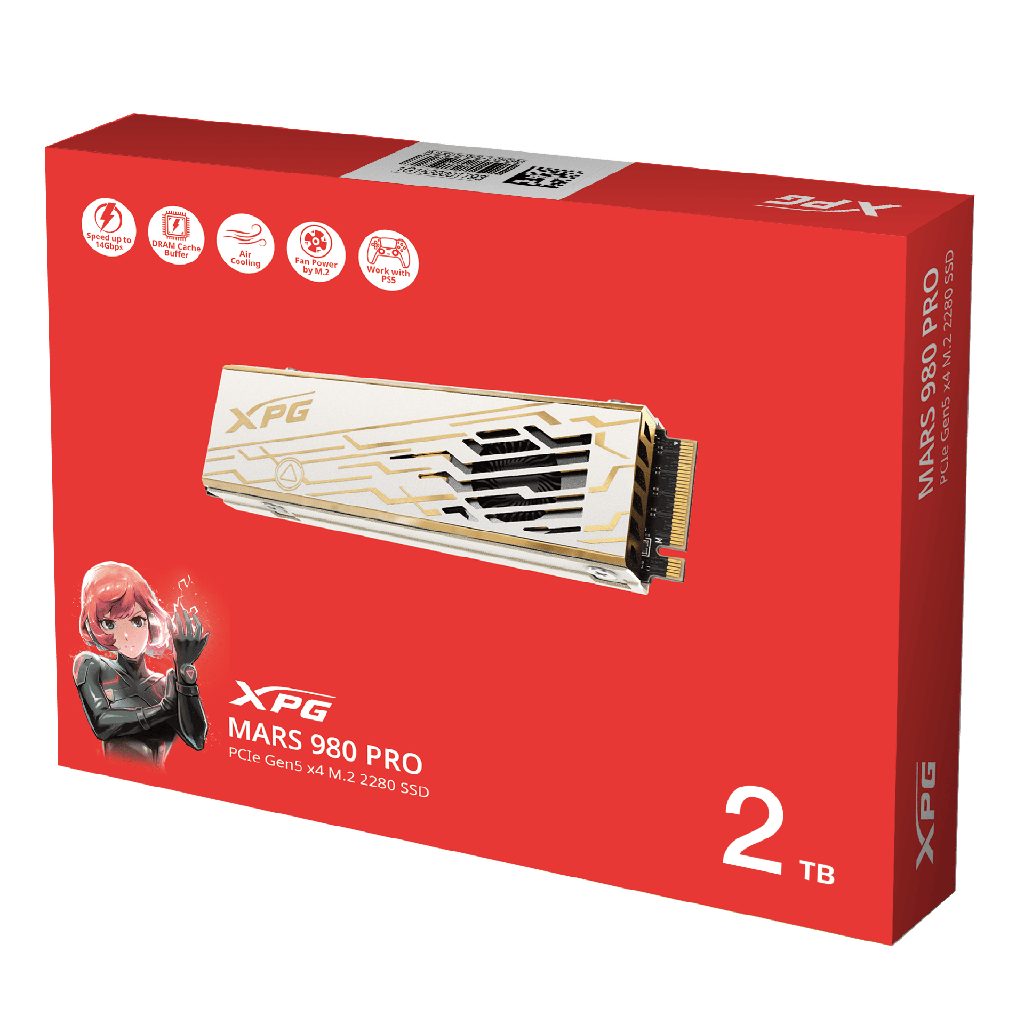 Foto 2 pulgar | Ssd Adata Mars 980 Pro 2tb M2 2280 Pciegen5 Smar-980p-2tci