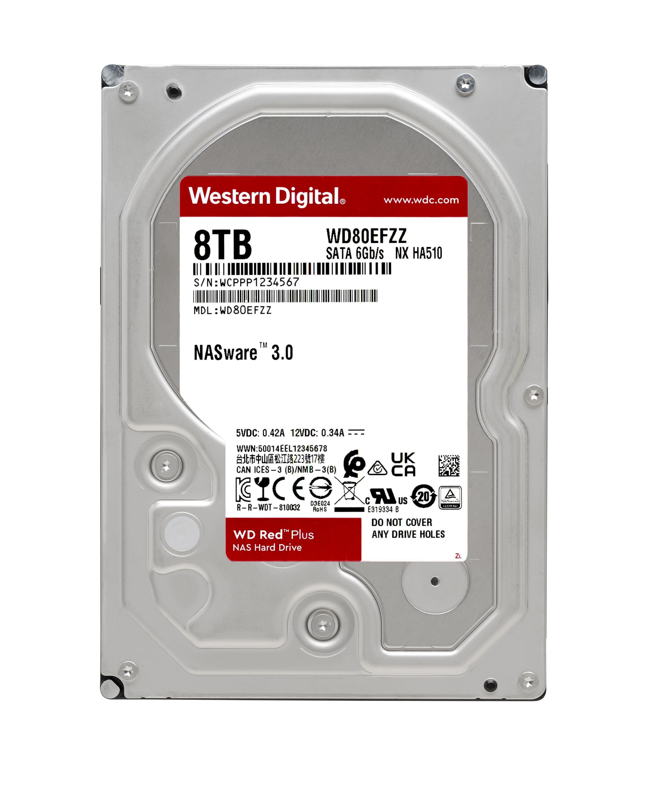 Foto 3 pulgar | Disco Duro Western Digital Wd Red Plus 8 Tb Sata 6 Gb/s 3.5 - Venta Internacional.