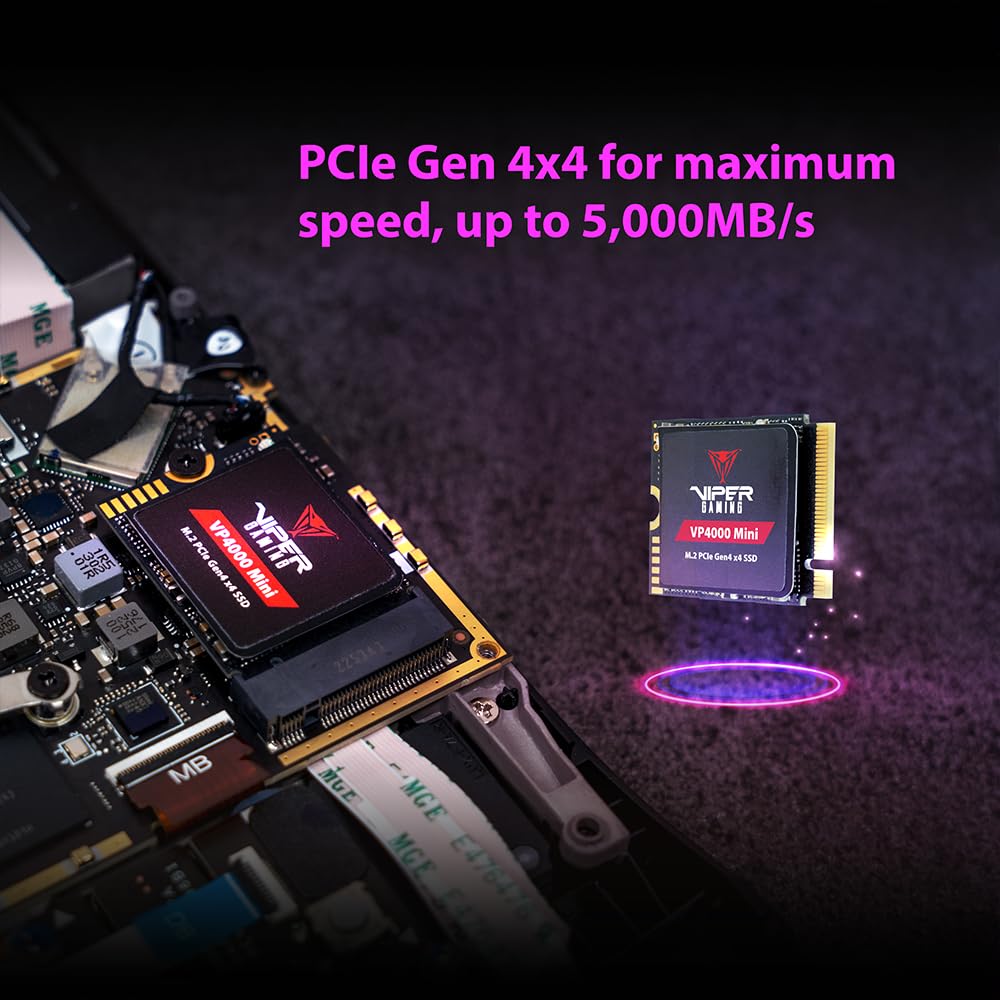 Foto 8 pulgar | Memoria Ssd Patriot Viper Vp4000 Mini De 2 Tb M.2 2230 Pcie Gen4 X4 - Venta Internacional.