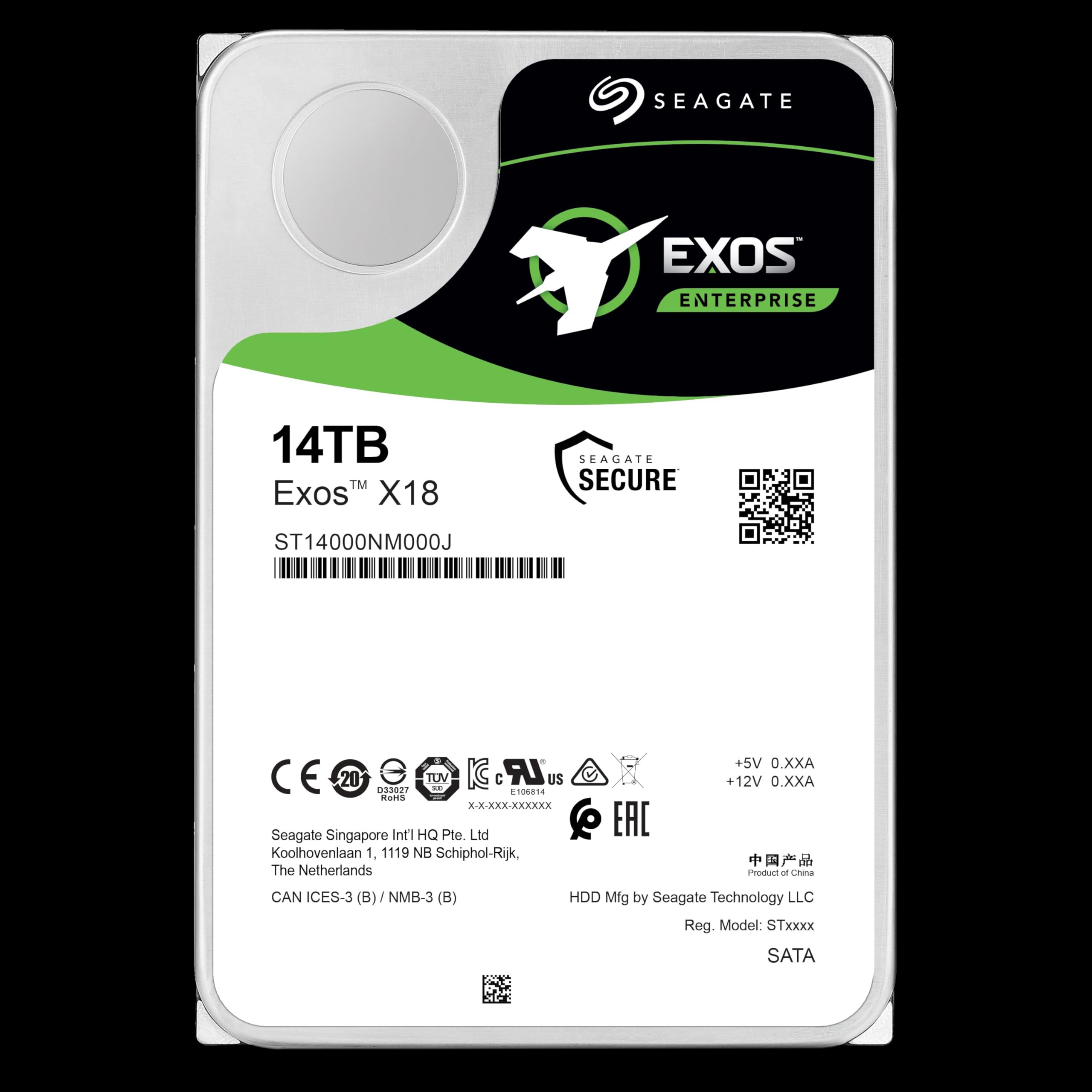 Foto 3 pulgar | Disco Duro Seagate Exos X18 St14000nm000j 14 Tb Sata 3.5 - Venta Internacional.