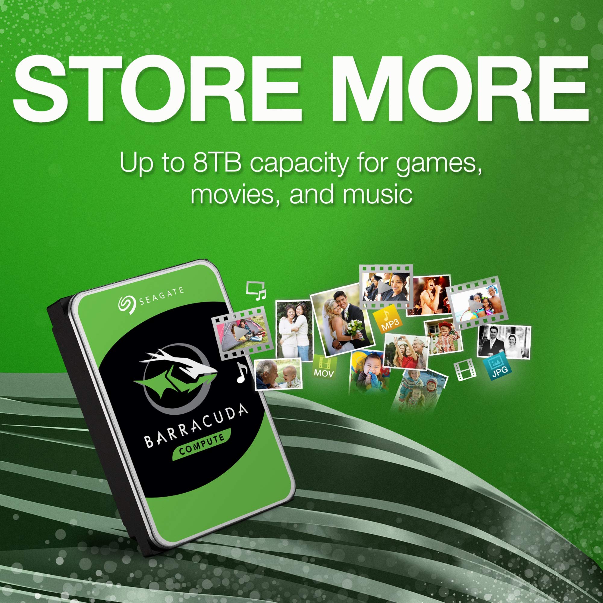 Foto 4 pulgar | Disco Duro Interno Seagate Barracuda 1 Tb 3.5'' Sata 6 Gb/s - Venta Internacional.