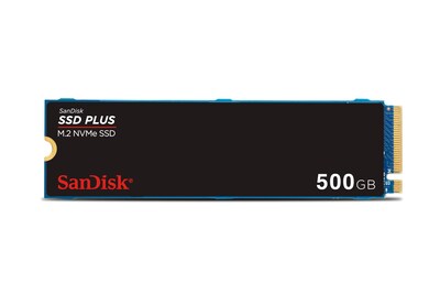 Foto 1 | Ssd Sandisk Ssd De 500 Gb Plus M.2 Nvme Pcie Gen 3.0 2400 Mb/s - Venta Internacional.