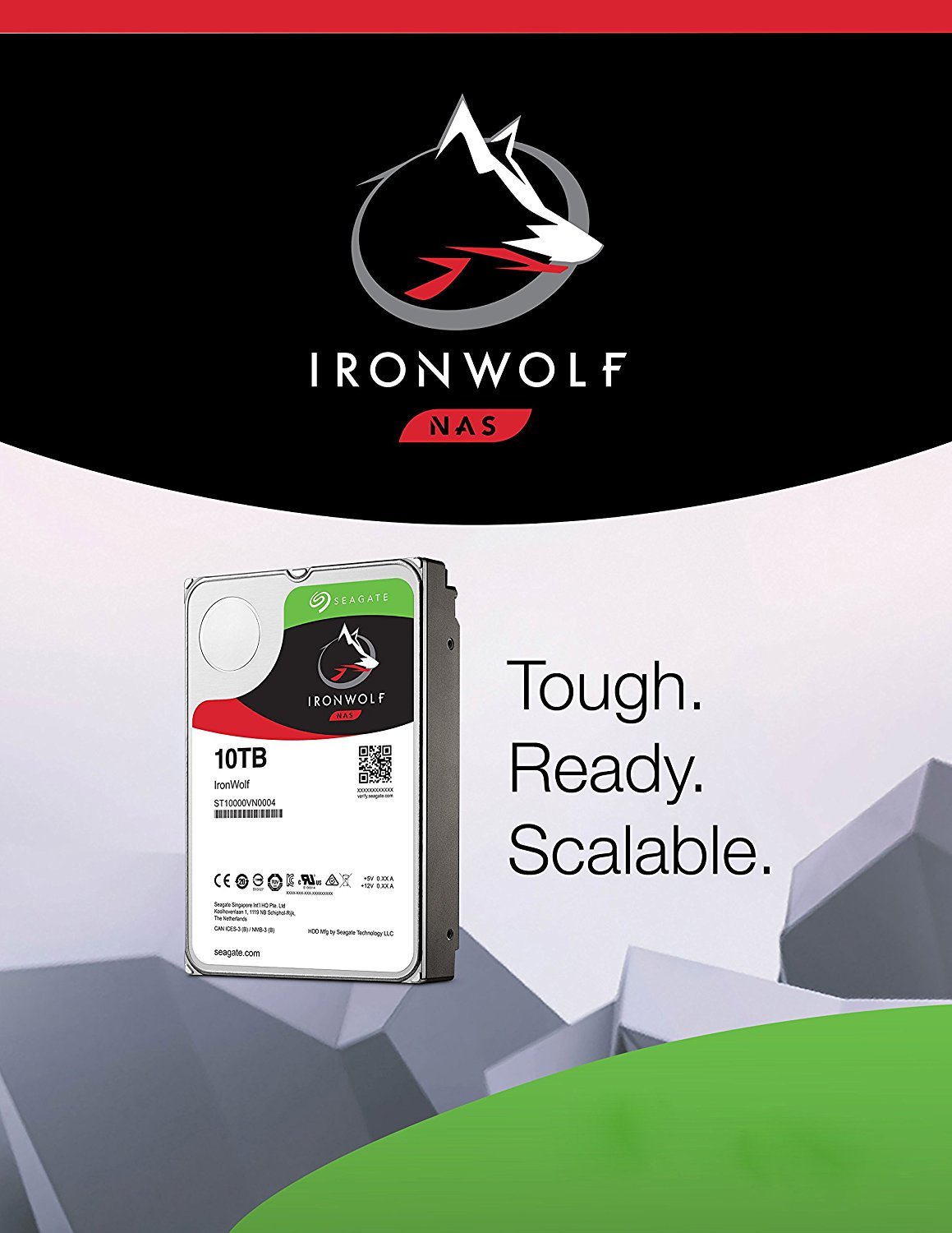 Foto 4 pulgar | Disco Duro Seagate Ironwolf 10 Tb Nas Interno 3.5'' Sata - Venta Internacional.