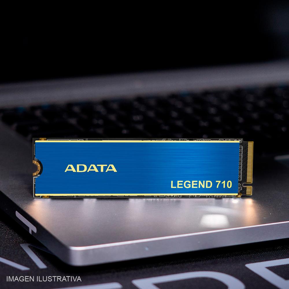 Foto 6 pulgar | Unidad De Estado Solido Ssd M.2 1tb Adata Legend 710 Nvme Pcie 3.0 2400/1800 Mb/s Aleg-710-1tcs