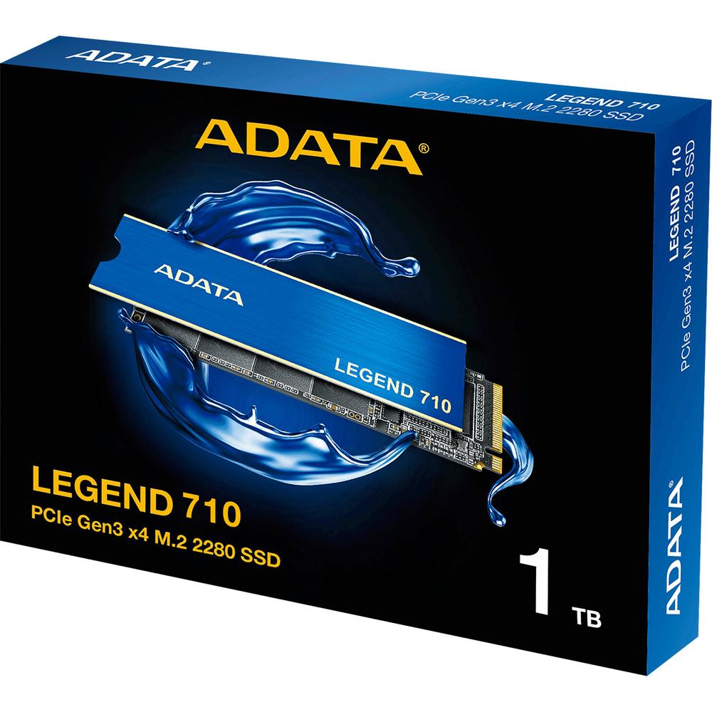 Foto 7 pulgar | Unidad De Estado Solido Ssd M.2 1tb Adata Legend 710 Nvme Pcie 3.0 2400/1800 Mb/s Aleg-710-1tcs