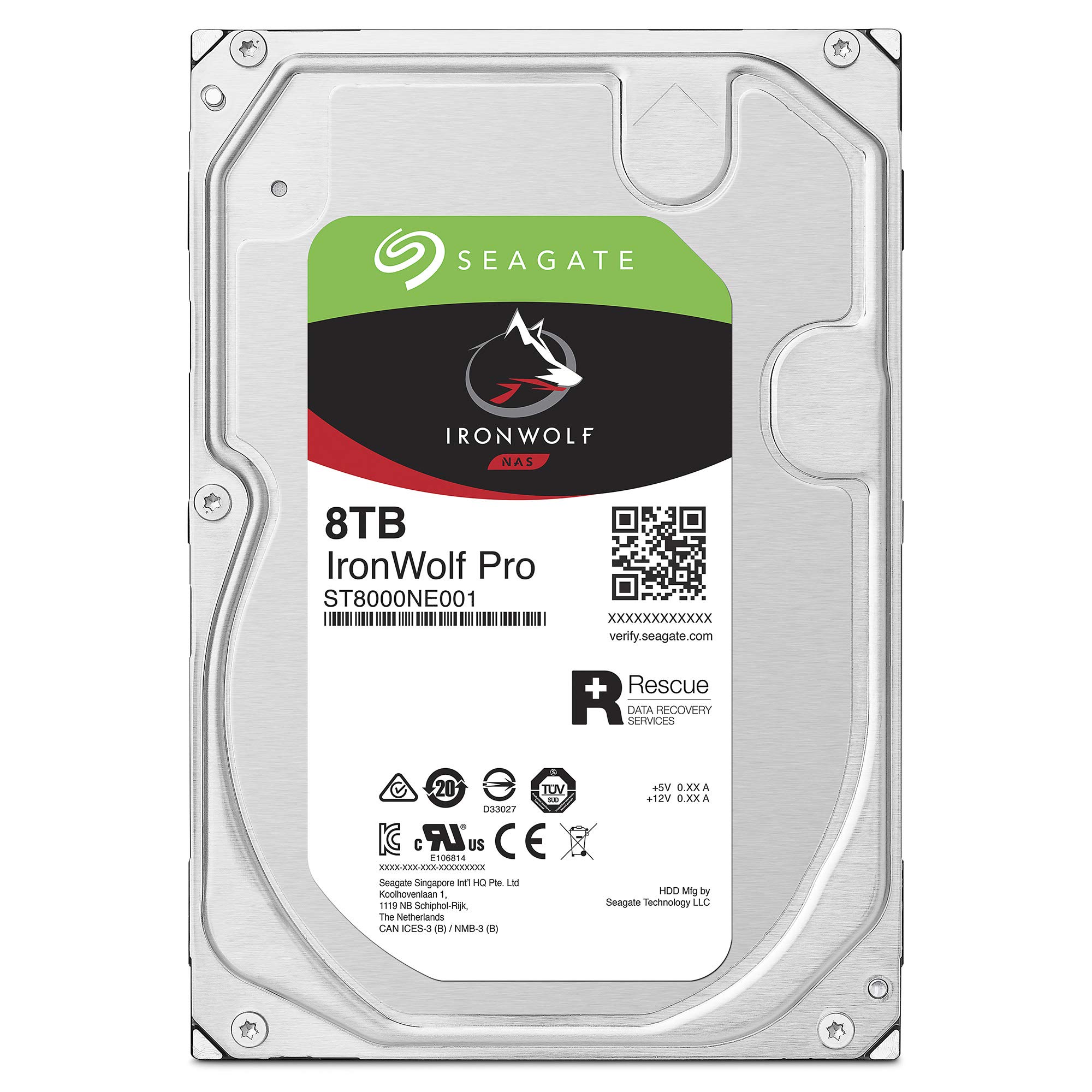 Foto 2 | Disco Duro Seagate Ironwolf Pro 8tb Nas 3.5'' Sata 6gb/s - Venta Internacional.