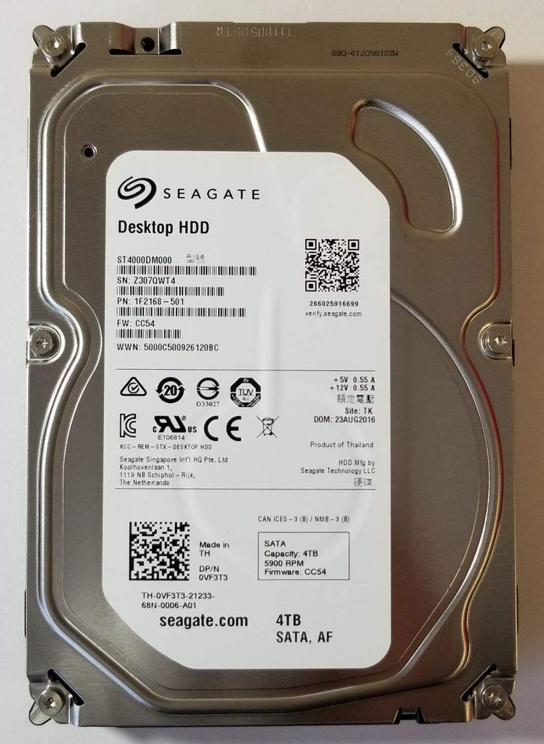 Unidad De Disco Duro Seagate 4tb 3.5'' 6gb/s Sata St4000dm000 - Venta Internacional.