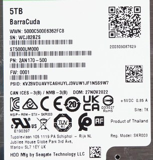 Foto 4 | Disco Duro Seagate Barracuda St5000lm000 5 Tb 2.5'' Sata 6 Gb/s - Venta Internacional.