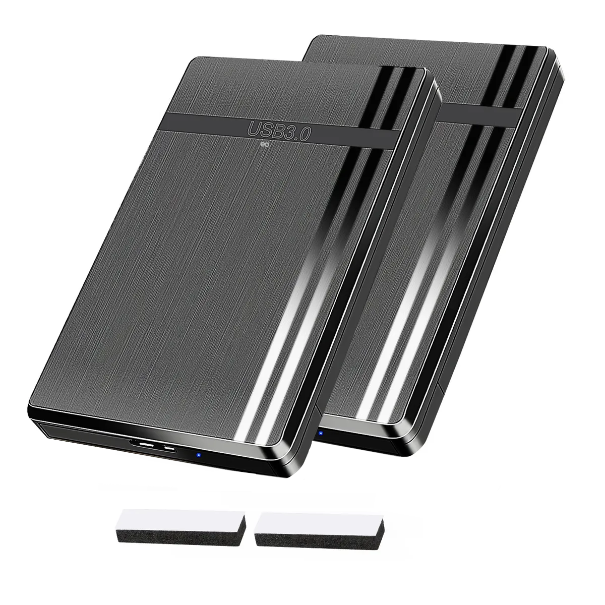 Foto 2 pulgar | Carcasa para Disco Duro SSD Eo Safe Imports USB 3.0 con 2 Unidades