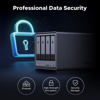 Foto 7 | Almacenamiento Conectado A La Red (nas) Ugreen Nasync Dxp4800 De 4 Bahías - Venta Internacional.