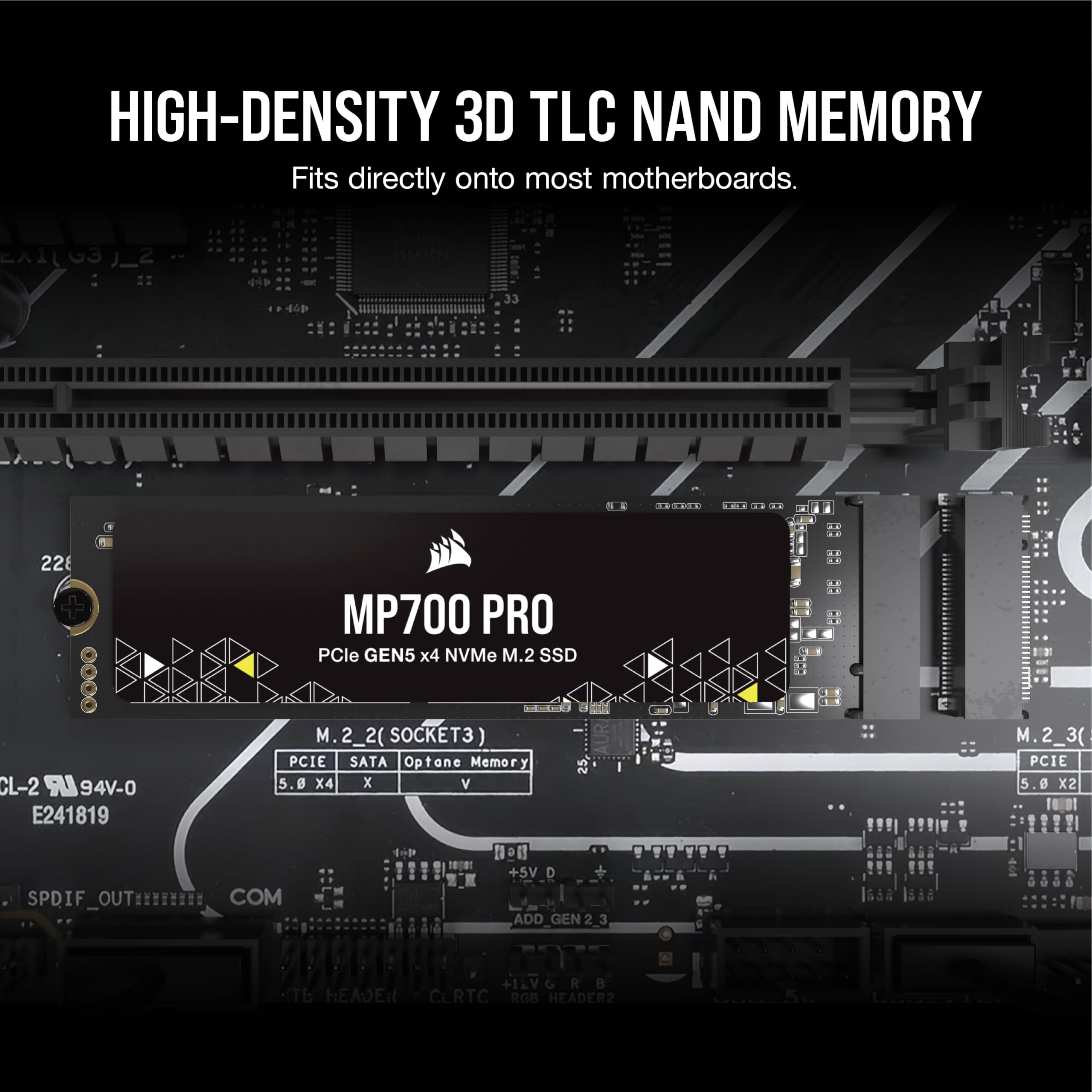Foto 7 pulgar | Ssd Corsair Mp700 Pro M.2 Pcie Gen5 X4 Nvme 2.0 De 2 Tb - Venta Internacional.