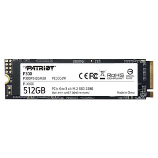 Foto 1 | Unidad De Estado Sólido Patriot P300 De 512gb M.2 Nvme Pcie 3.0.