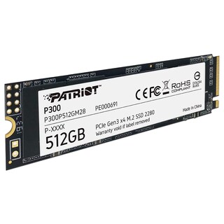 Foto 2 | Unidad De Estado Sólido Patriot P300 De 512gb M.2 Nvme Pcie 3.0.