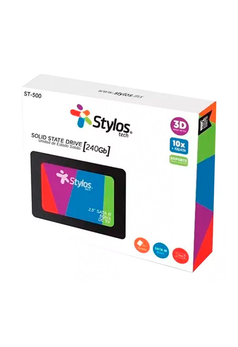 Foto 2 pulgar | Ssd Stylos Stmssd2b 240gb 2.5 Sata 3