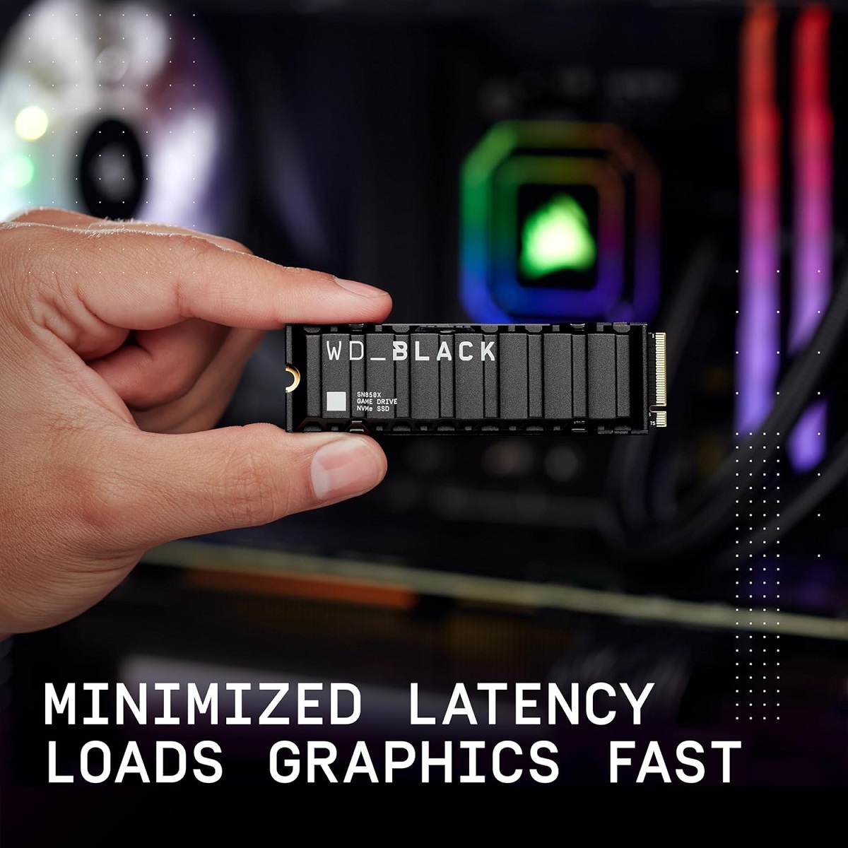Foto 5 pulgar | M.2 2280 Ssd 1tb Western Digital Wd Black Sn850x Pcie 4.0 Nvme Wds100t2xhe