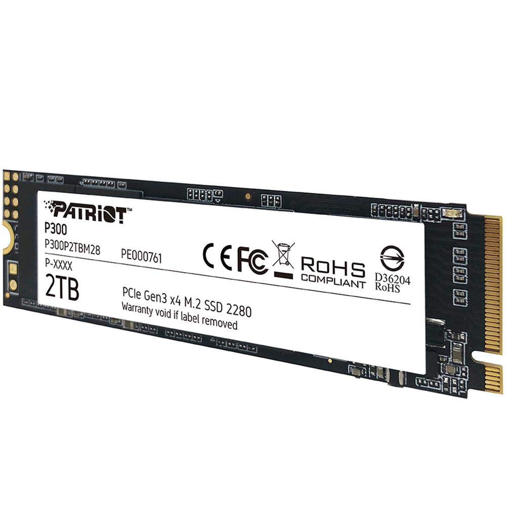 Foto 3 pulgar | Unidad De Estado Solido Ssd M.2 2tb Patriot P300 Nvme Pcie 3.0 2100/1650 Mb/s P300p2tbm28