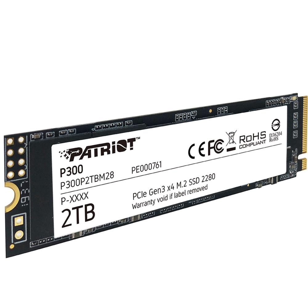 Foto 4 pulgar | Unidad De Estado Solido Ssd M.2 2tb Patriot P300 Nvme Pcie 3.0 2100/1650 Mb/s P300p2tbm28
